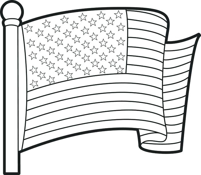 United States Flag Coloring Page At GetColorings Free Printable 