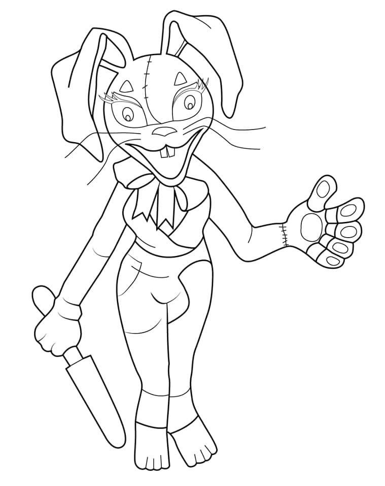 Vanessa FNAF Coloring Page Free Printable Coloring Pages For Kids