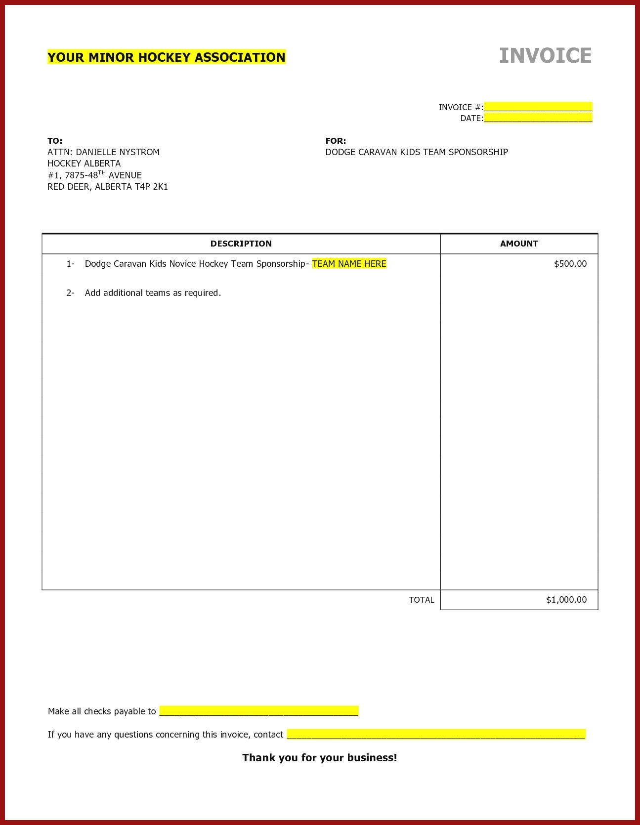 Word Invoice Template Free Download Send In Minutes Invoice 