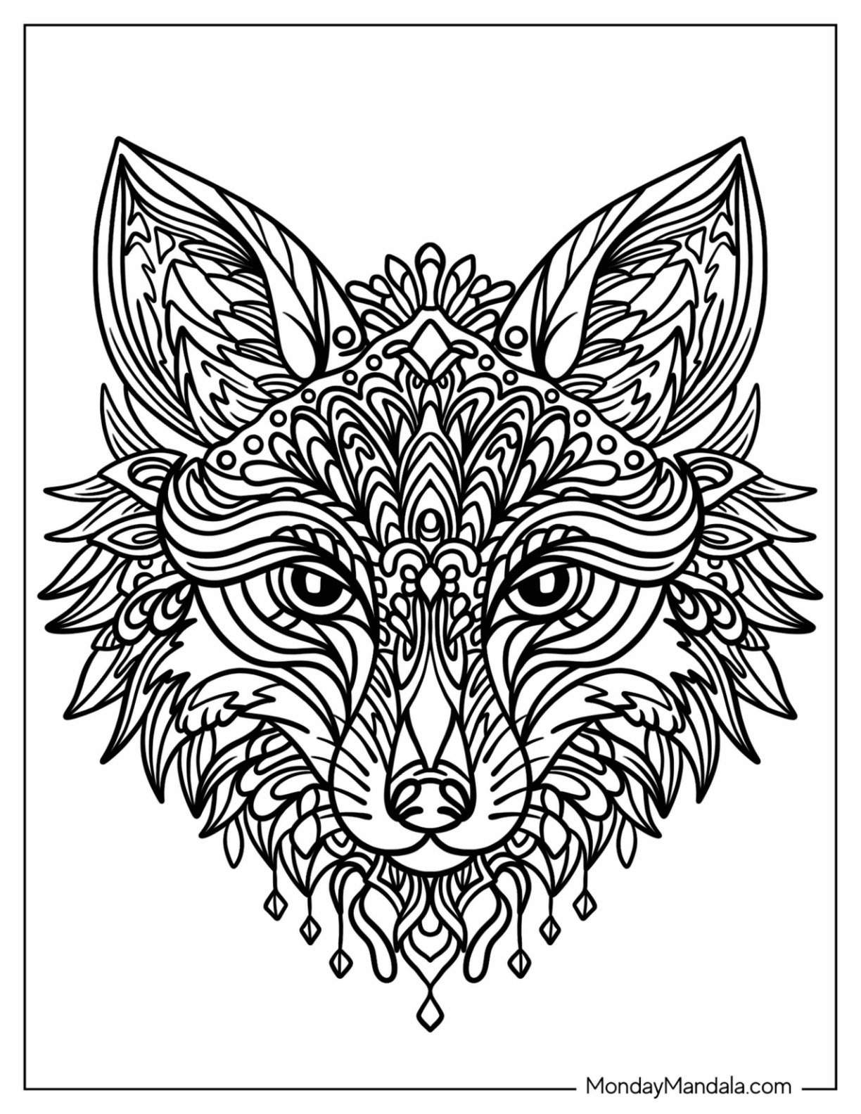 30 Animal Mandala Coloring Pages Free PDF Printables 