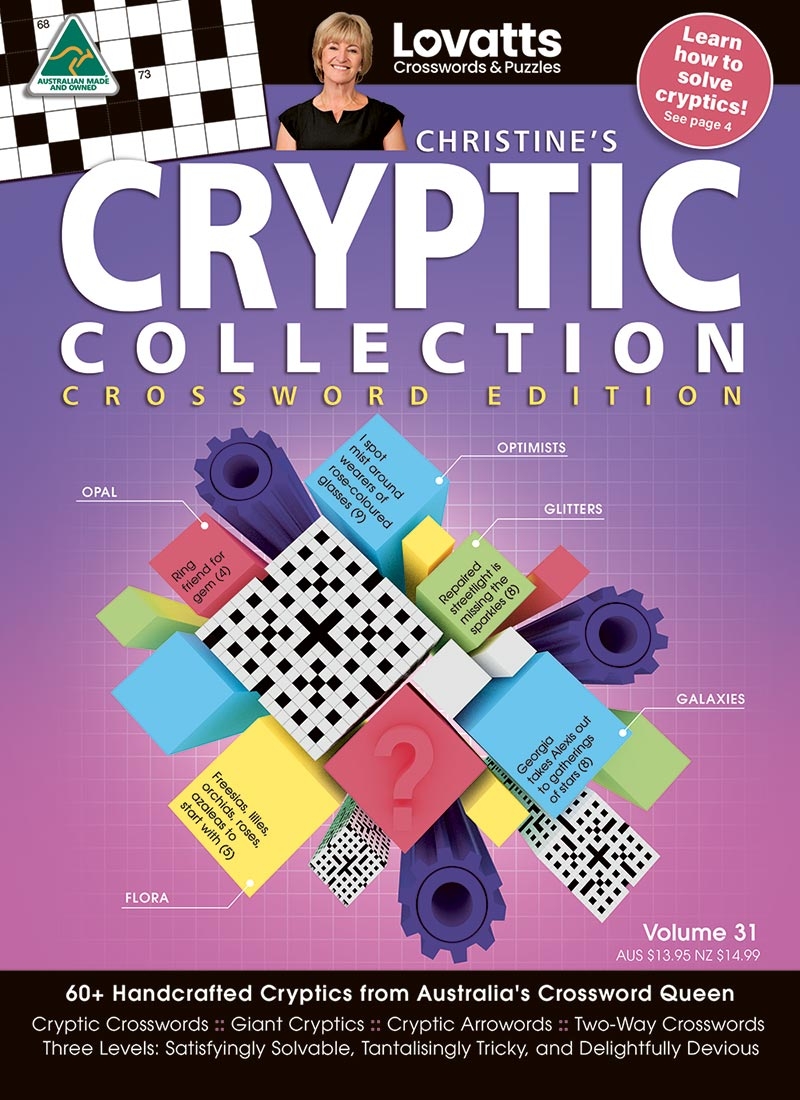 Christine 39 s Cryptic Crossword Collection Magazine By Lovatts