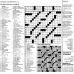 Crossword Diversions Toronto Star Printable James Crossword Puzzles