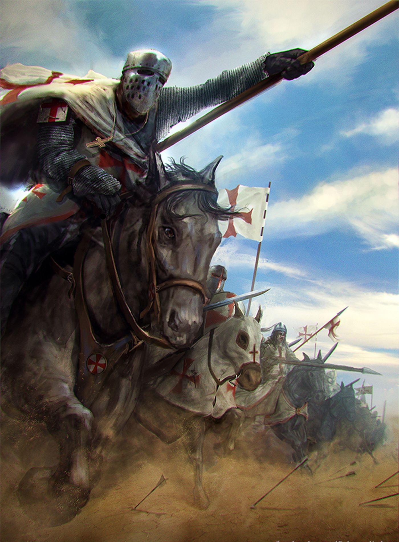  Crusaders War Art