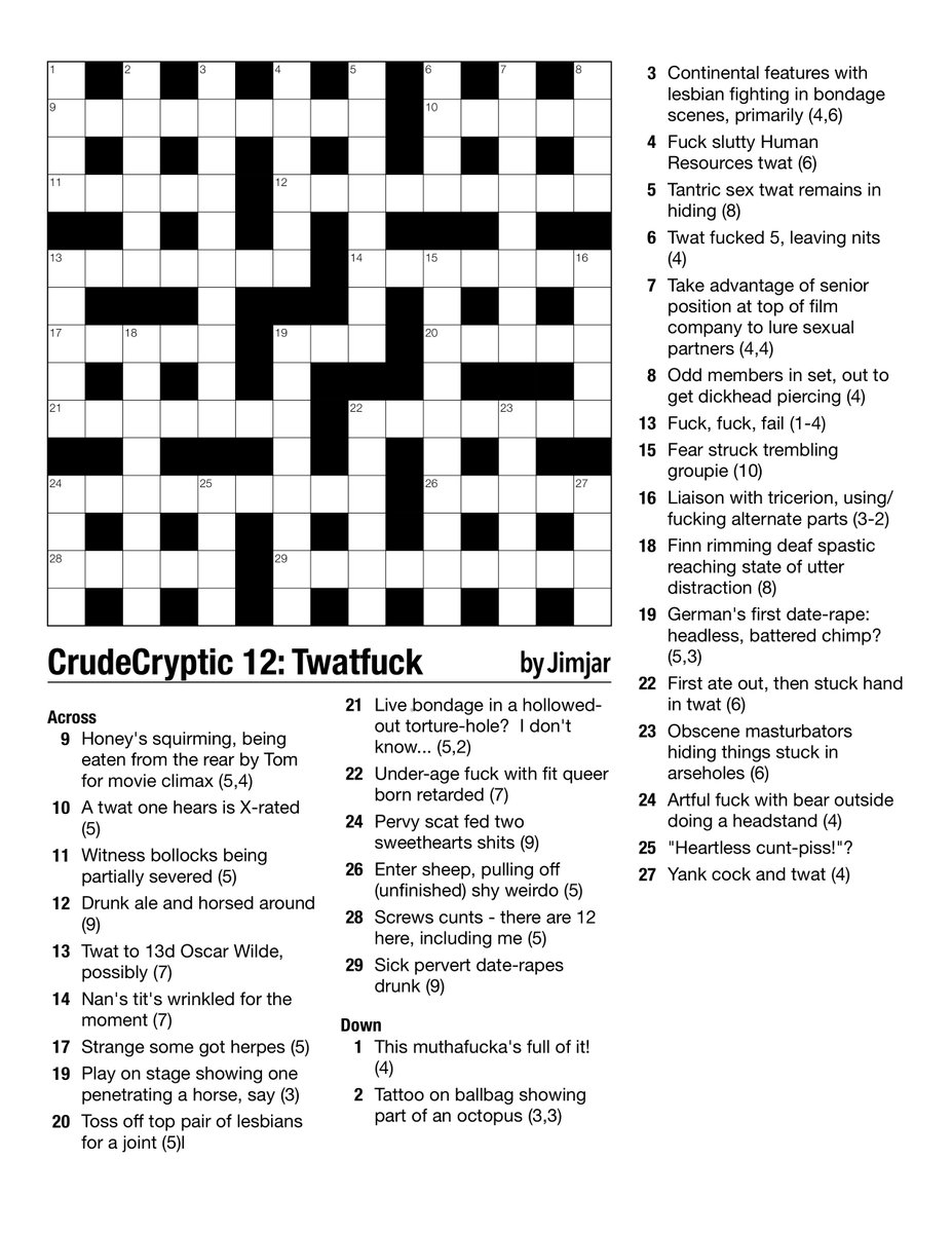 Daily Express Cryptic Crossword Free Printable Crosswords