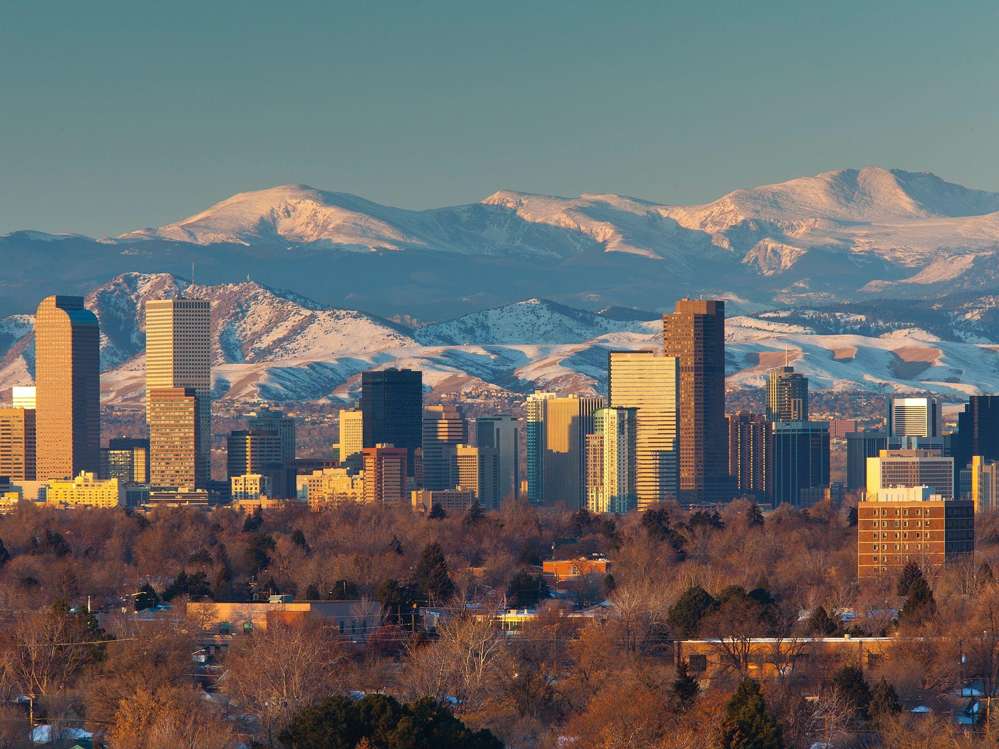 Denver Skyline Wallpapers Top Free Denver Skyline Backgrounds
