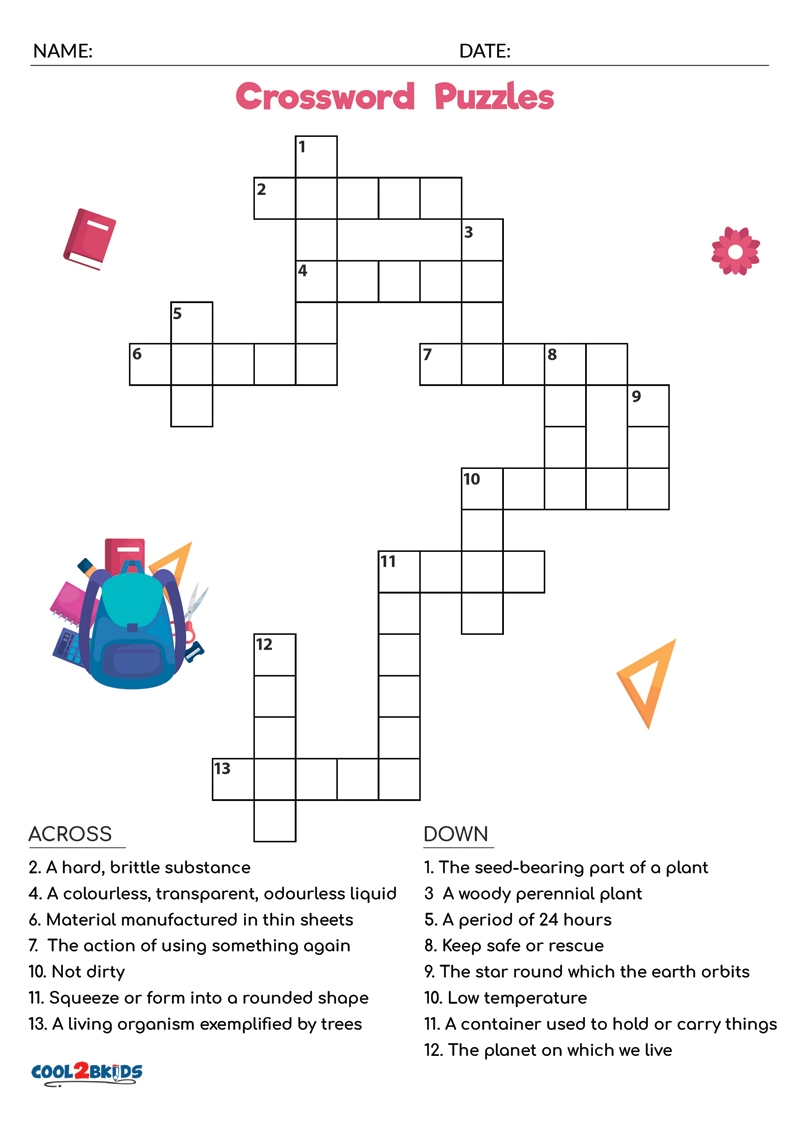 Easy Printable Crossword Puzzles Free Super Crossword Puzzle Adkins 