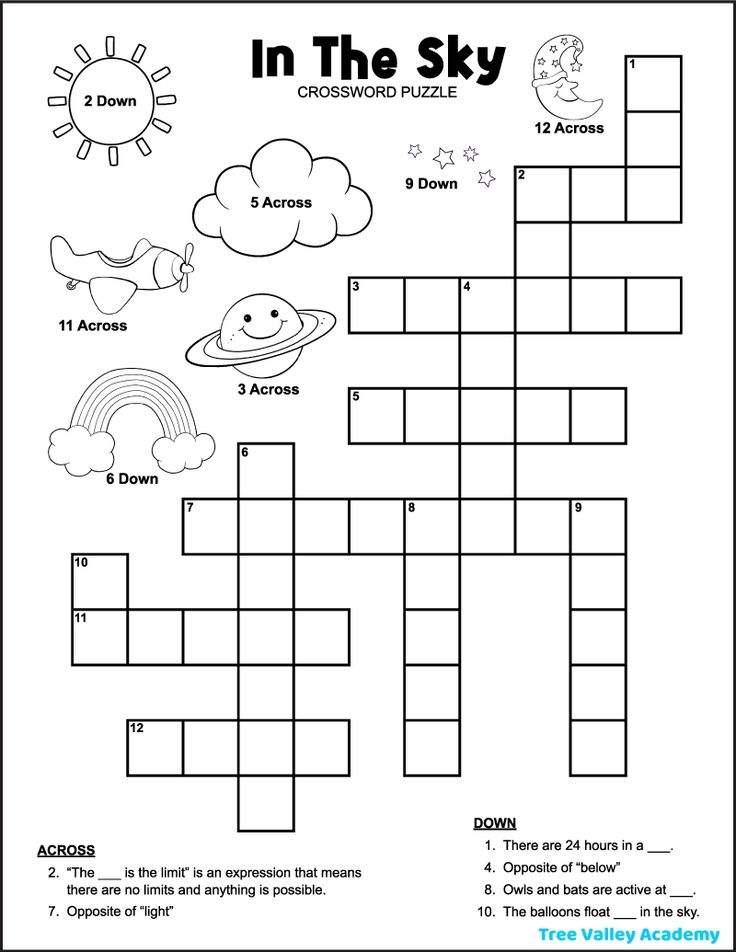 Easy Printable Crosswords With Answers Free Printable Templates