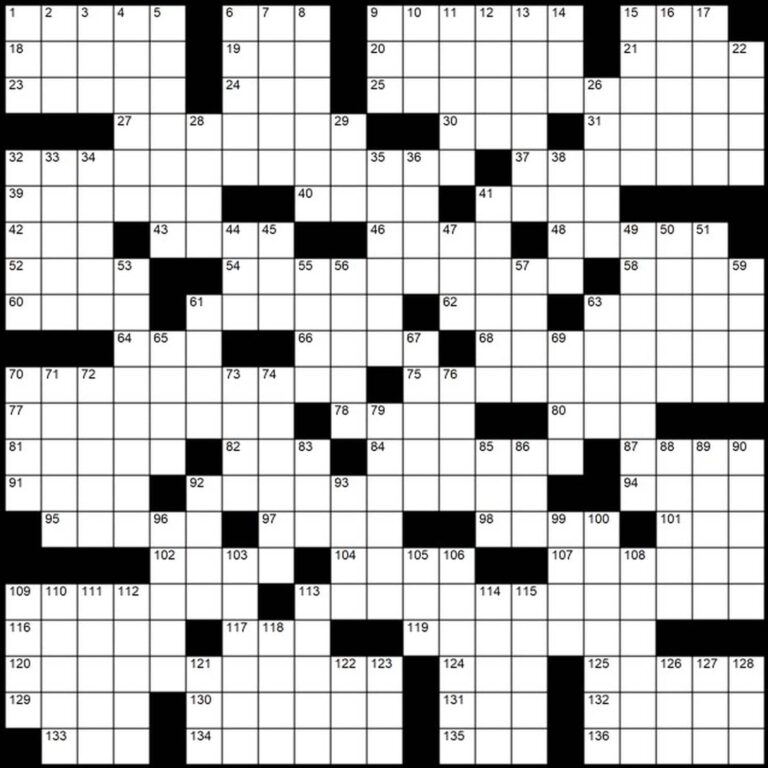 Evan Birnholz Sunday Crossword Free Printable Crosswords