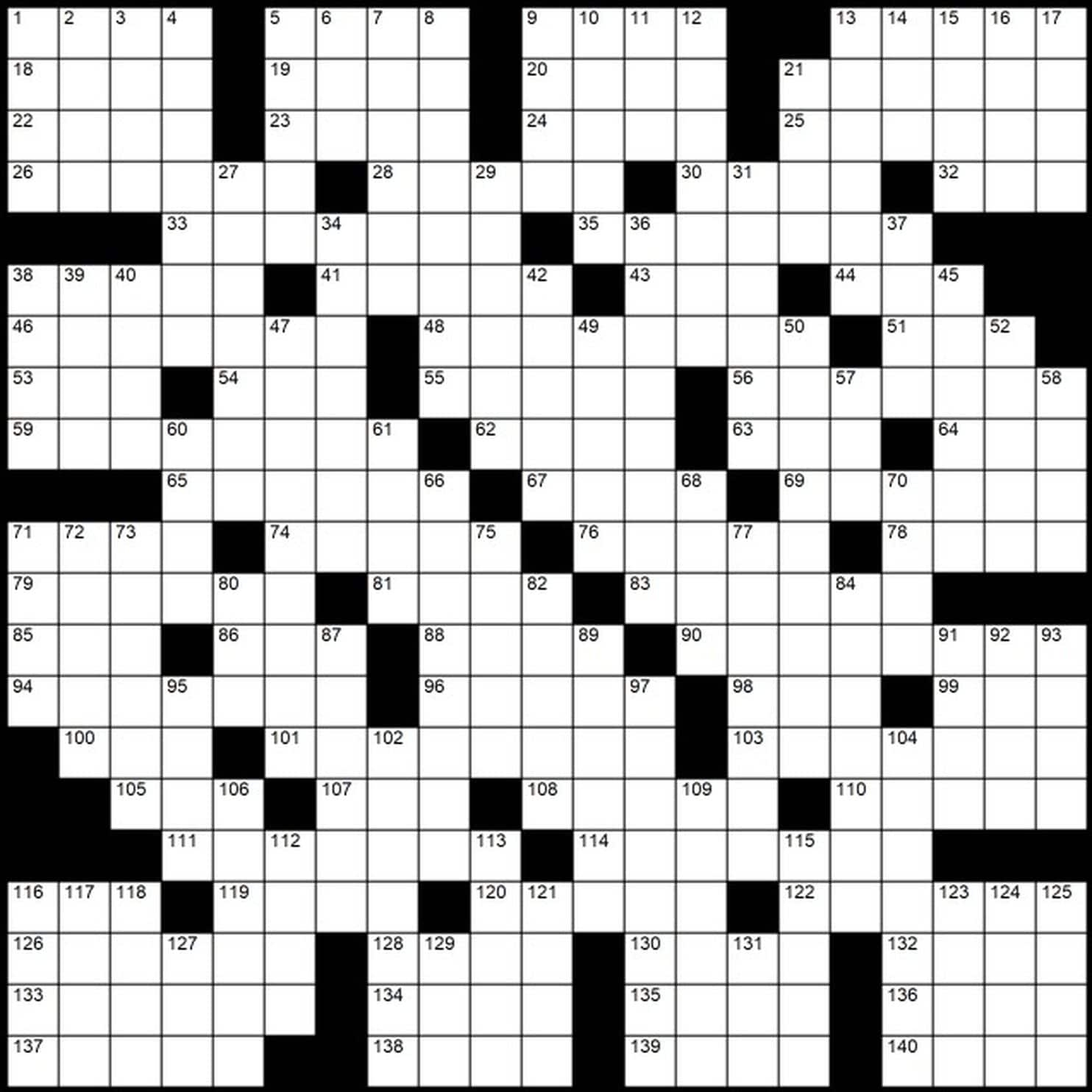 Evan Birnholz Sunday Crossword Free Printable Crosswords
