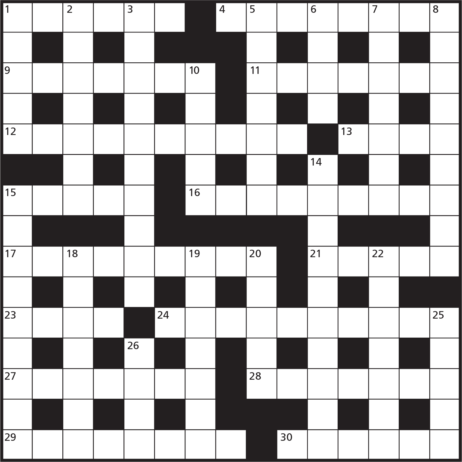 Free Printable Cryptic Crossword Puzzles Sally Crossword Puzzles
