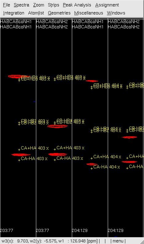 HA And HB Assignment With GFT In XEASY NESG Wiki