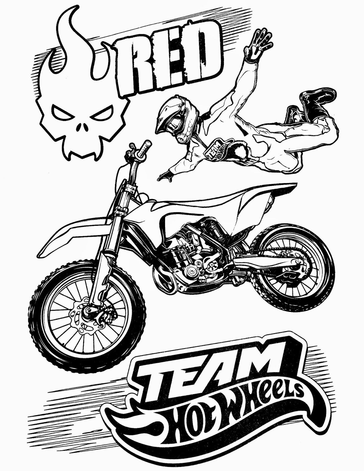 Hot Wheels Motorcycle Coloring Pages Coloring Books Coloring Pages 