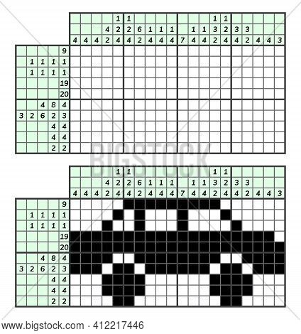 Japanese Crossword Vector Photo Free Trial Bigstock