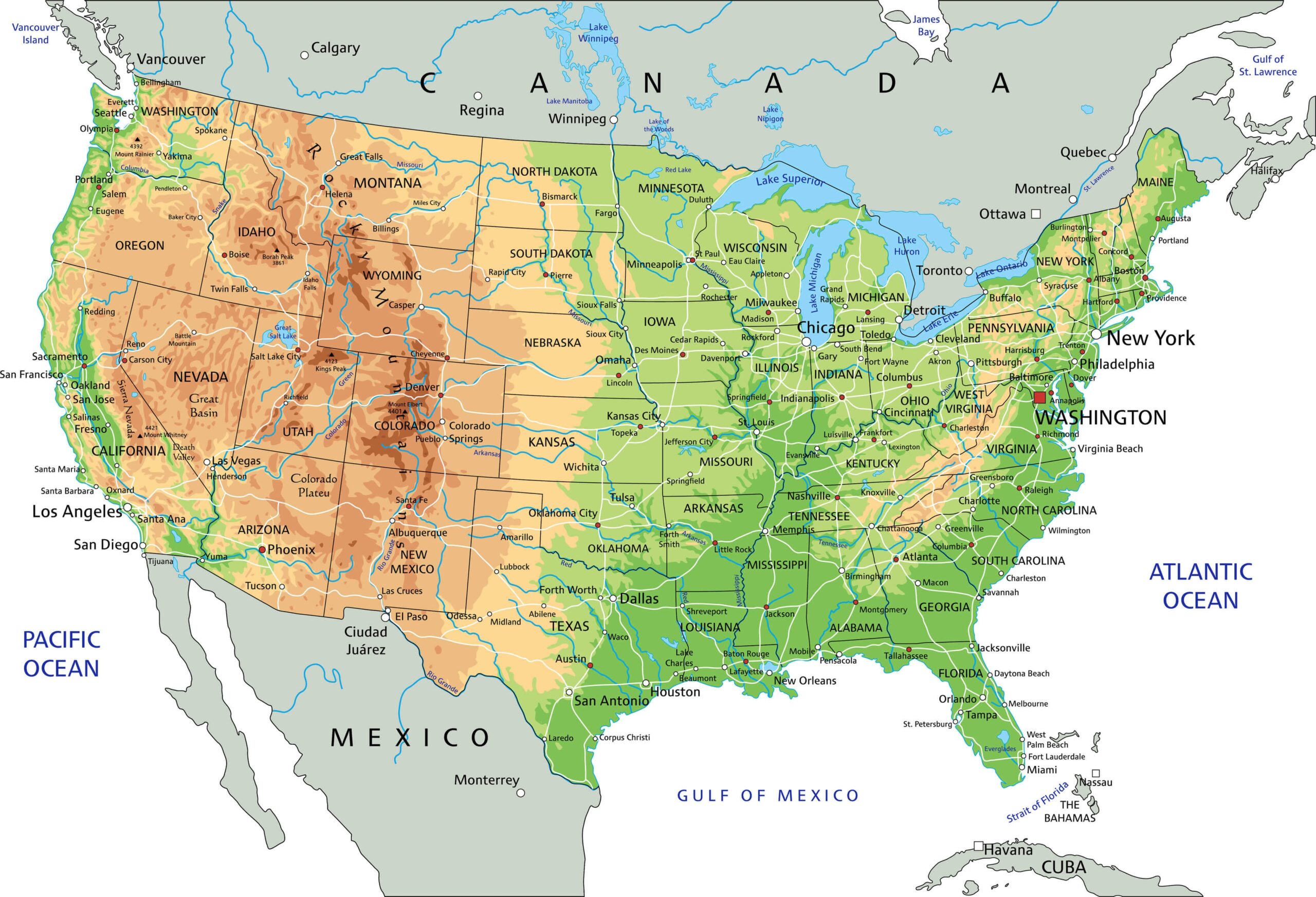 Map Of United States