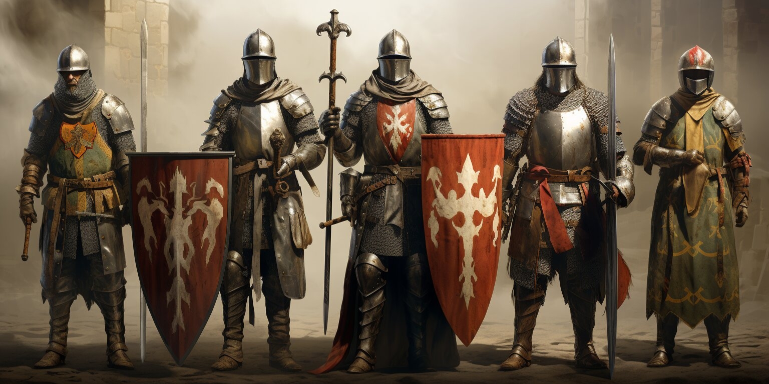 Medieval Crusader Knights Protectors Or Plunderers 