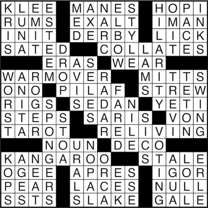 Metro Crossword Online Free Printable Crosswords