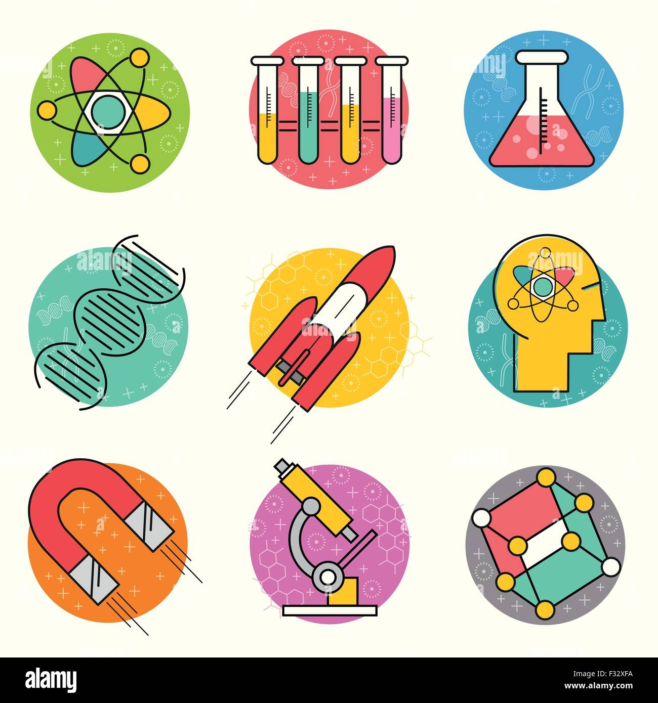 Modern Science Equipment Stock Vector Images Alamy