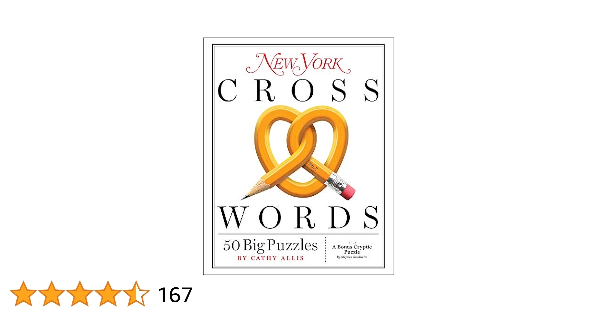 New York Crosswords 50 Big Puzzles Allis Cathy The Editors Of 