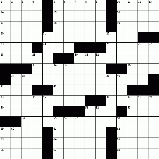 Onlinecrosswords Net Free Printable Crosswords