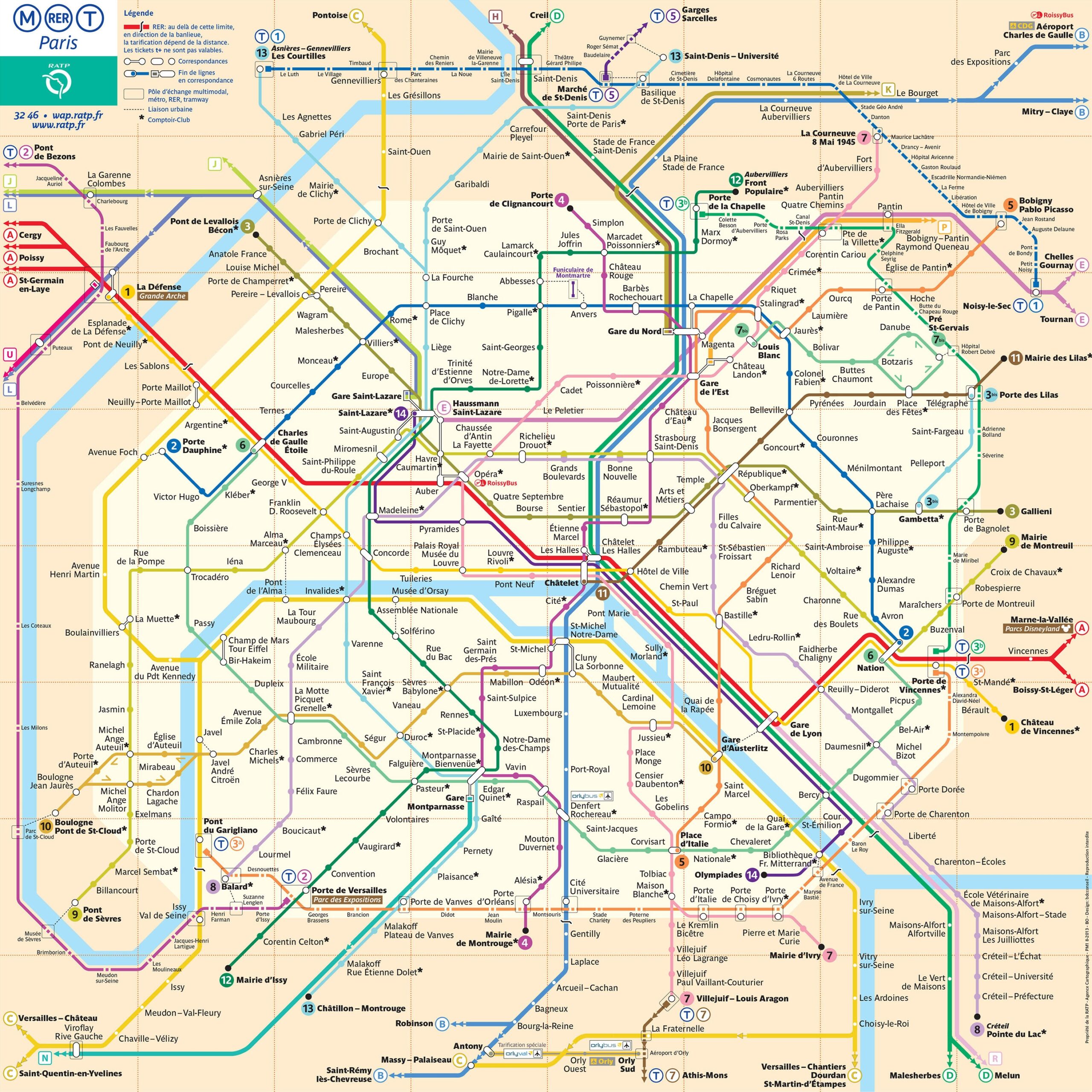 Plan Et Carte Du M tro De Paris Stations Et Lignes