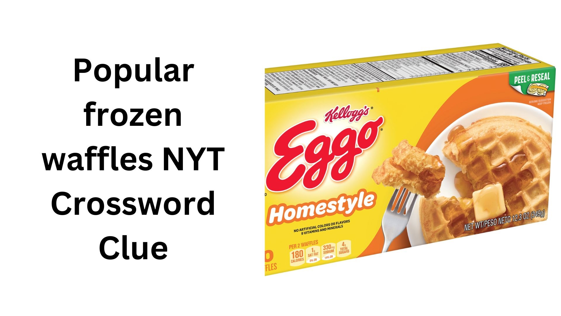 Popular Frozen Waffles NYT Crossword Clue November 20 2024