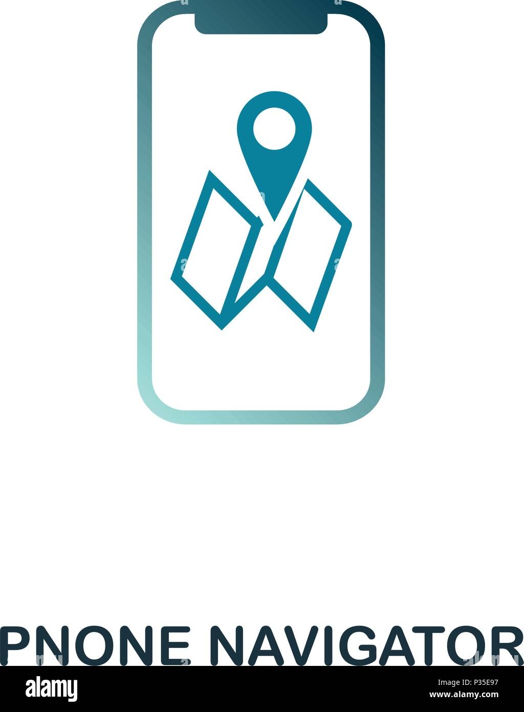 Print Gps Location Flat Stock Vector Images Alamy