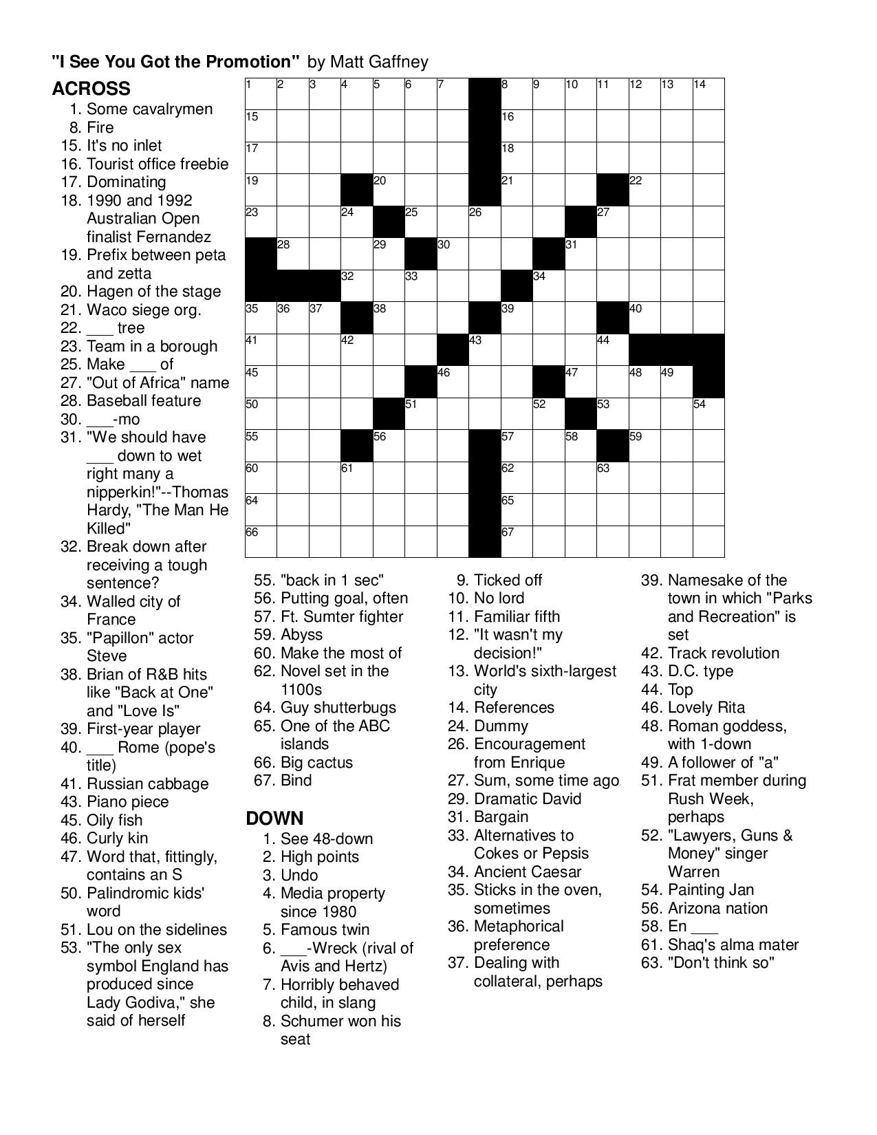Printable Sunday Crossword Puzzles Merle Printable We Love Printables