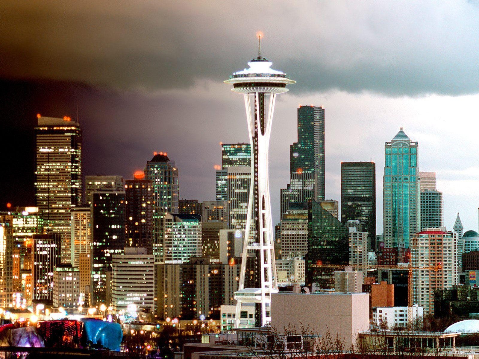 Seattle Skyline Wallpapers Top Free Seattle Skyline Backgrounds 