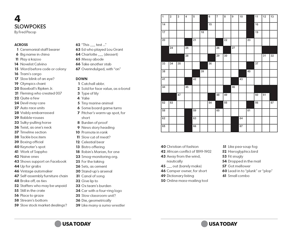 USA TODAY Crossword Super Challenge 200 Puzzles USA Today Puzzles Volume 25 USA TODAY 9781524851132 Amazon Books