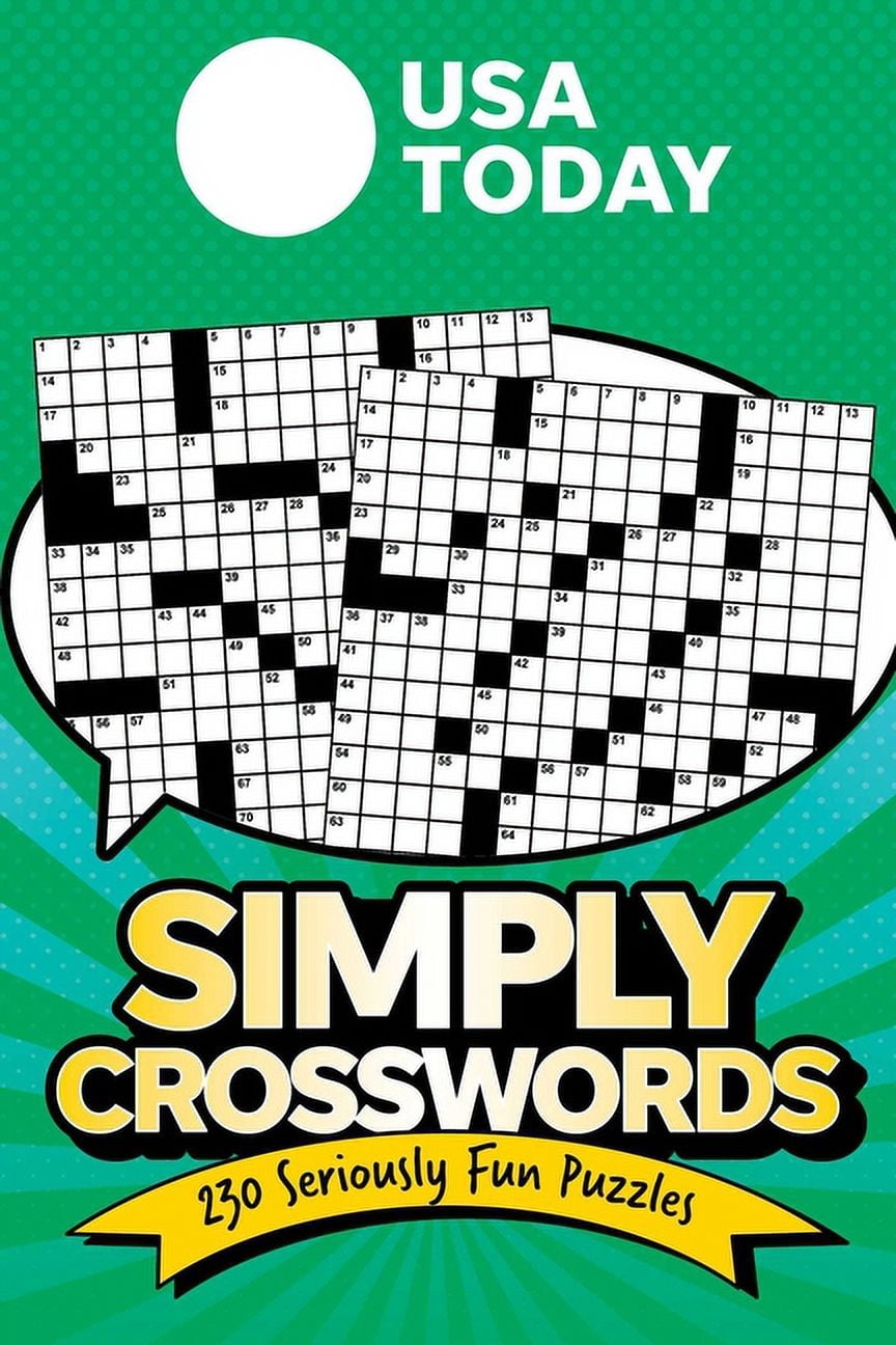 USA Today Puzzles USA TODAY Simply Crosswords 240 Seriously Fun 