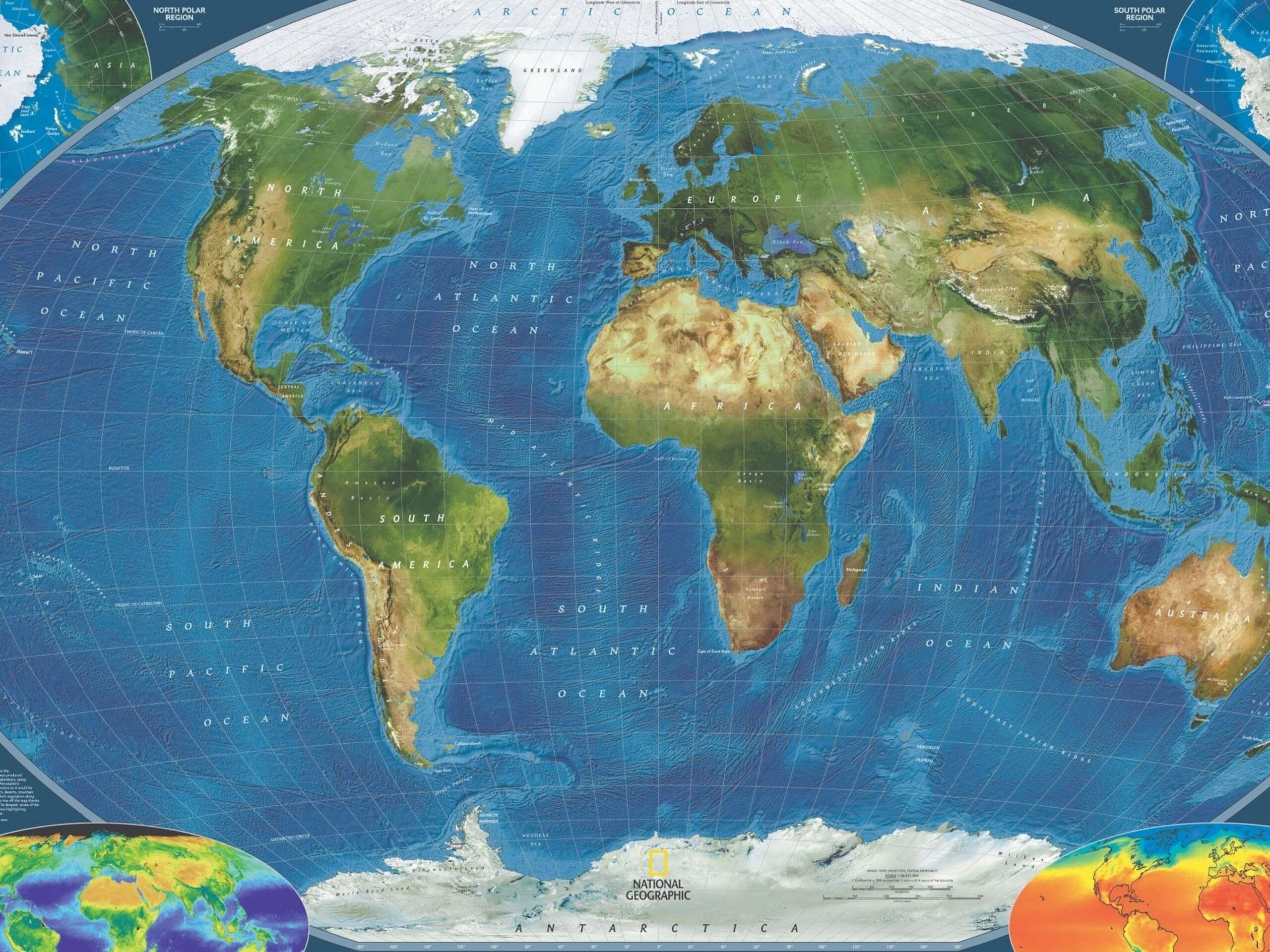 World Geography Map