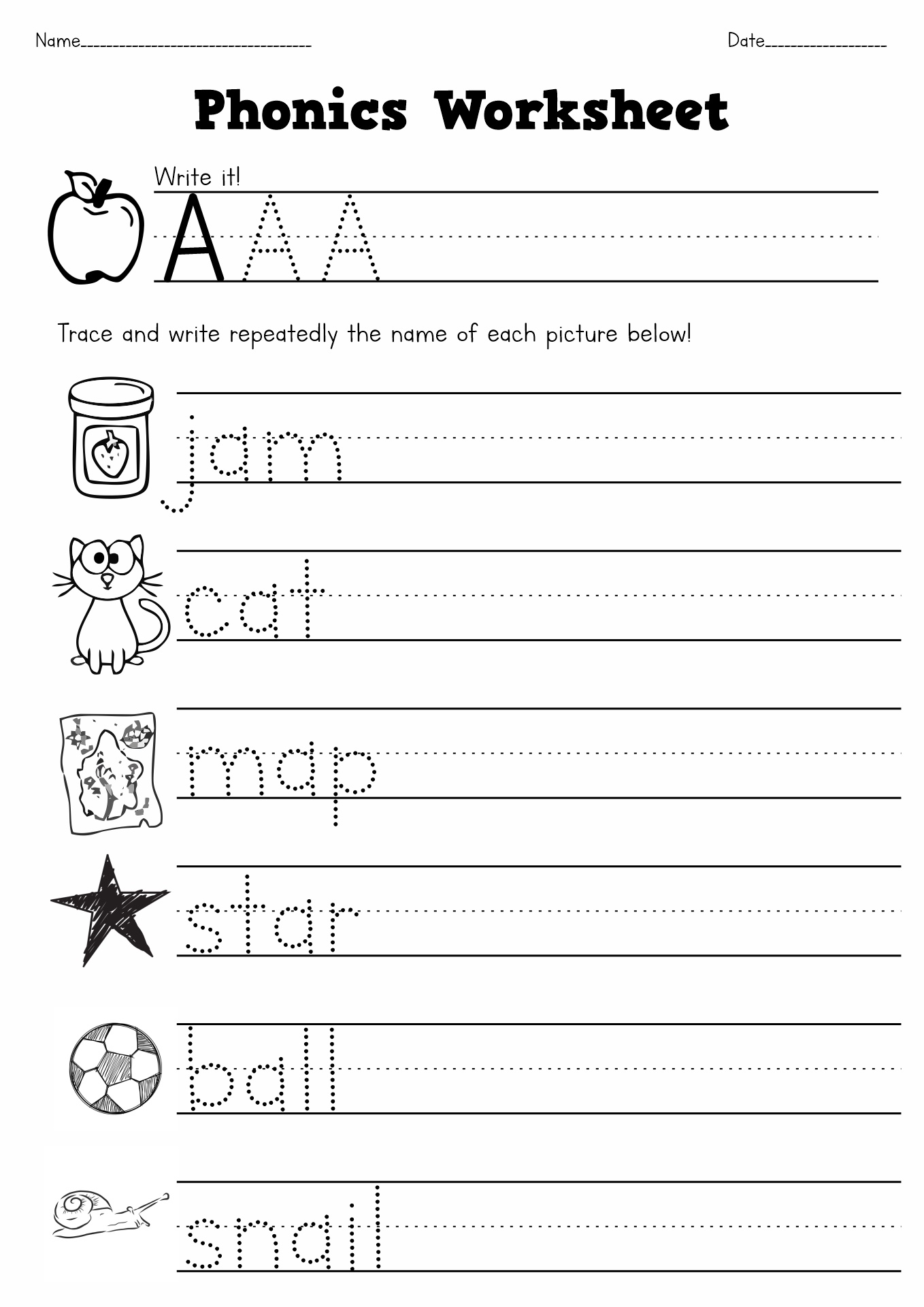 14 Free Printable Phonics Worksheets First Grade Free PDF At Worksheets Library