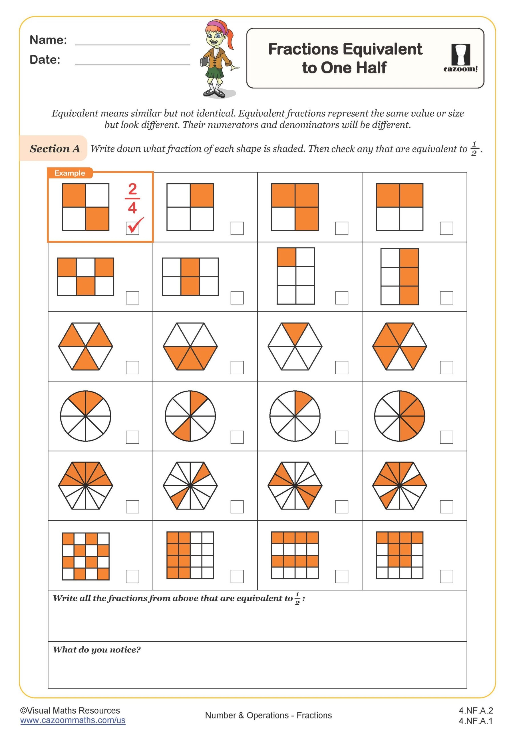 4th Grade Math Worksheets PDF Printable Math Worksheets Cazoom 