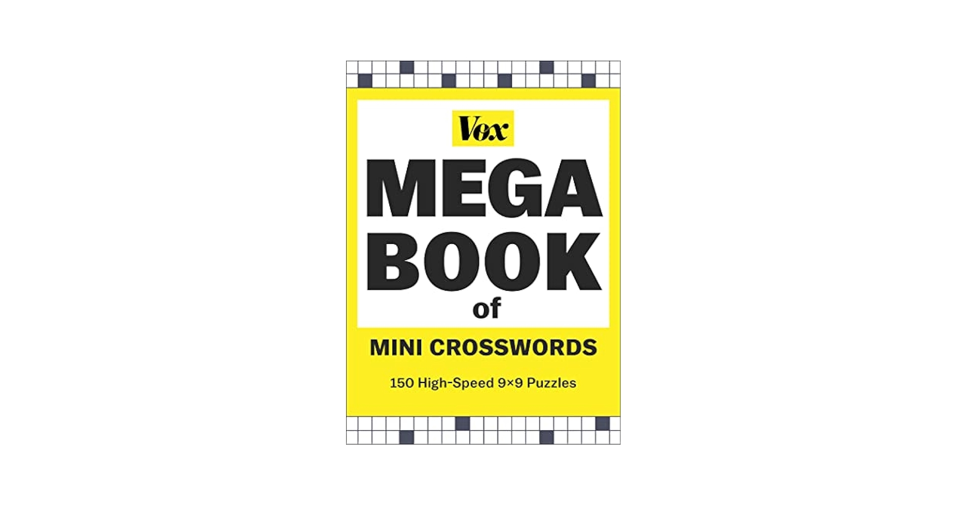 Amazon Vox Mega Book Of Mini Crosswords 150 High Speed 9x9 