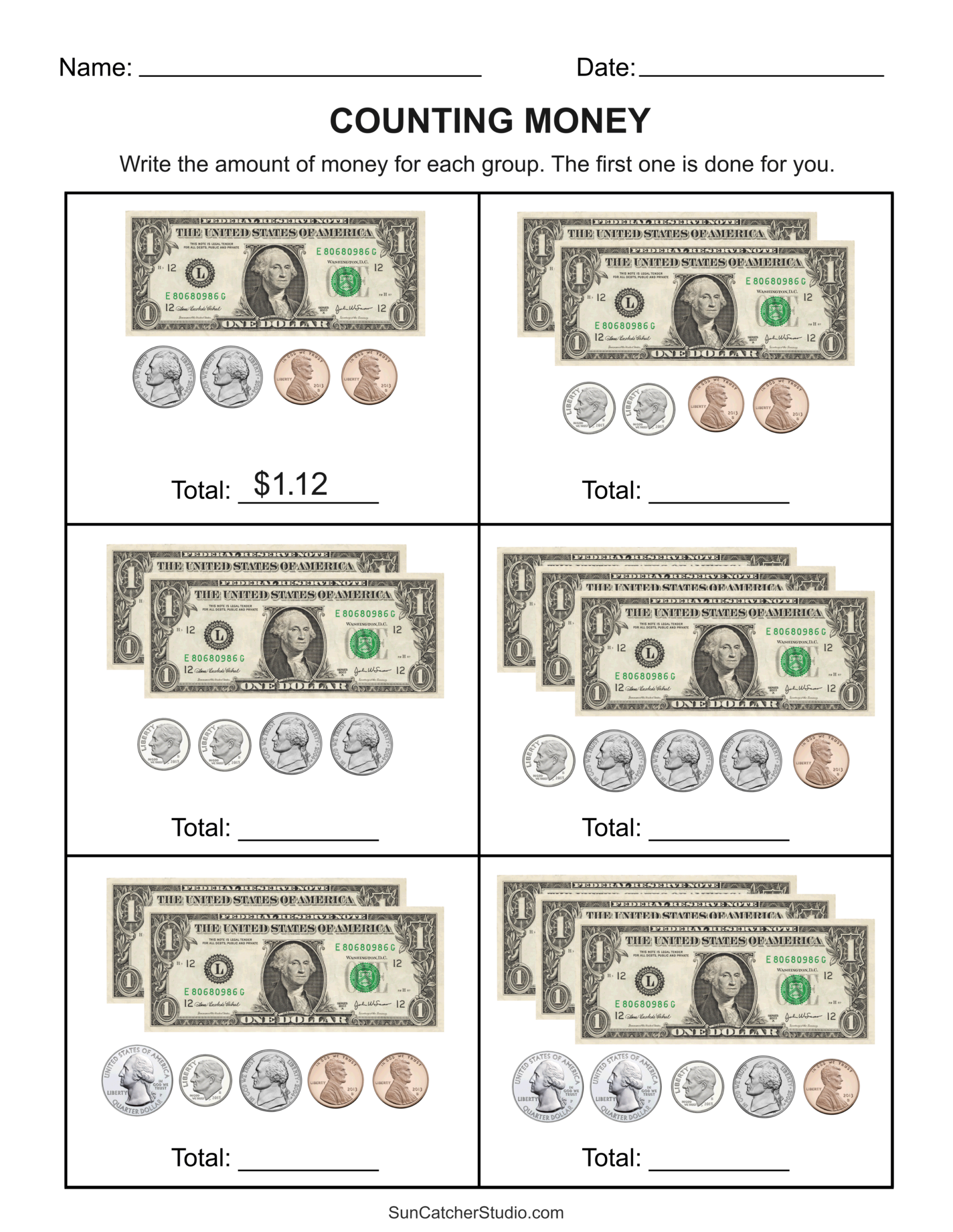 Counting Money Worksheets Money Math Free Printables Monograms Design Tools Patterns U0026 DIY Projects
