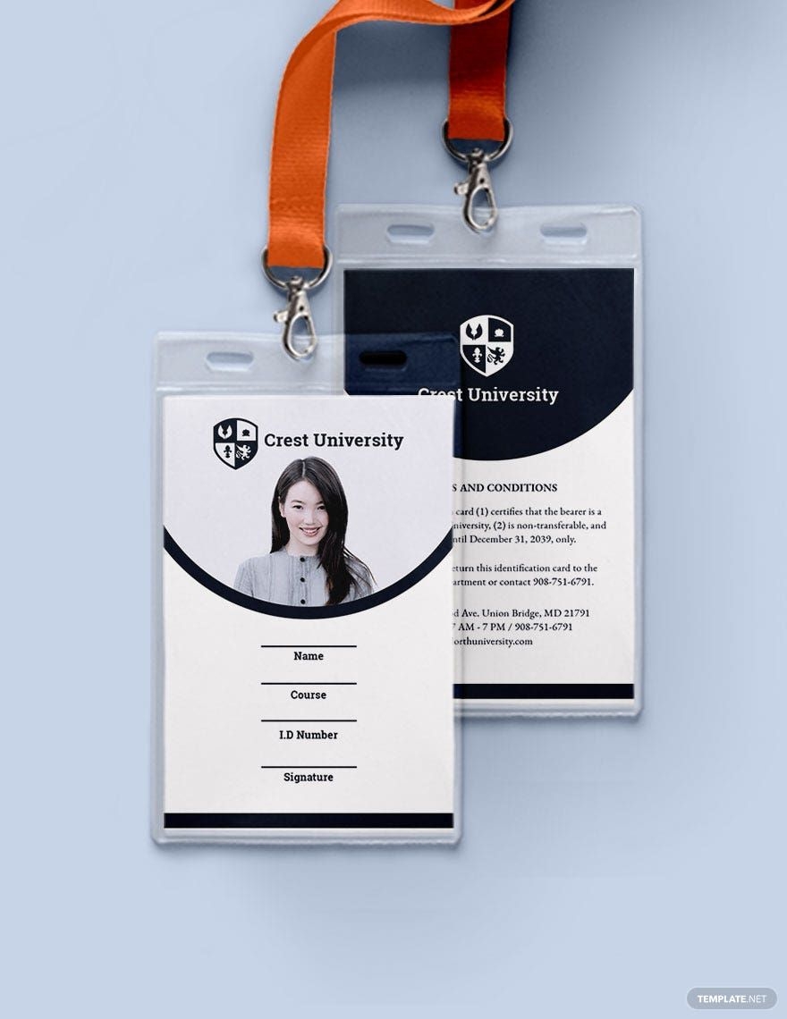 Editable ID Card Templates In Word To Download