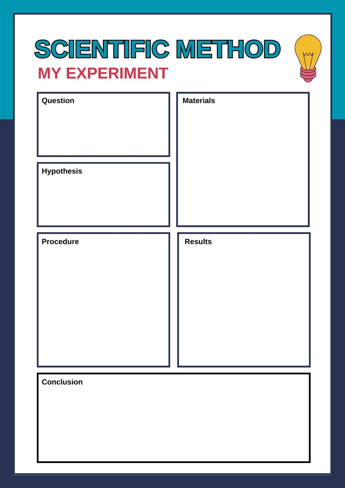 Free Custom Printable Science Worksheet Templates Canva