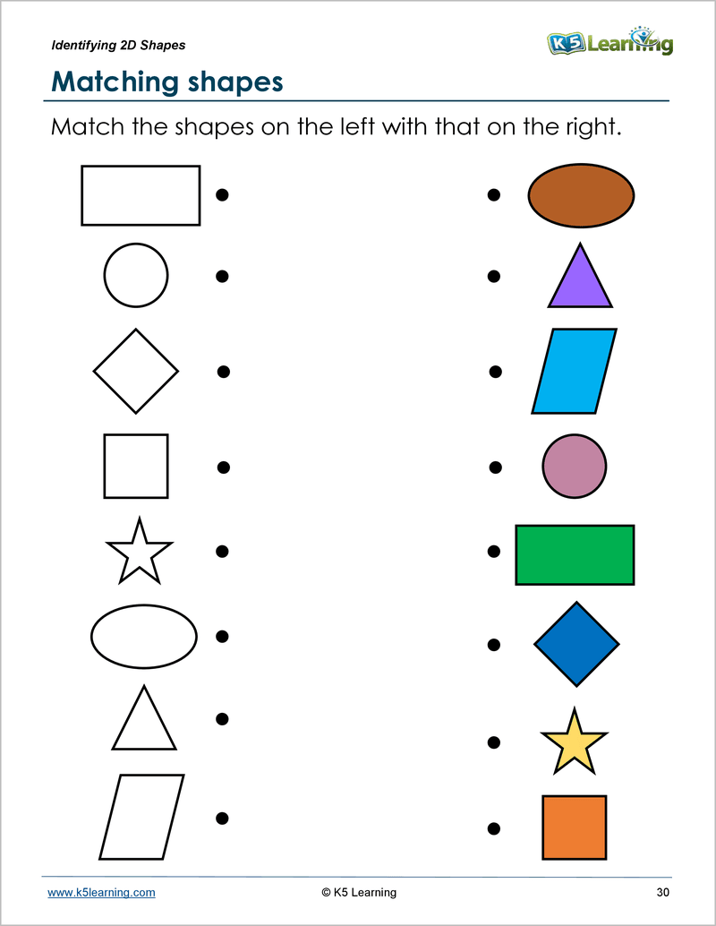 Kindergarten Shapes And Geometry Workbook K5 Bookstore