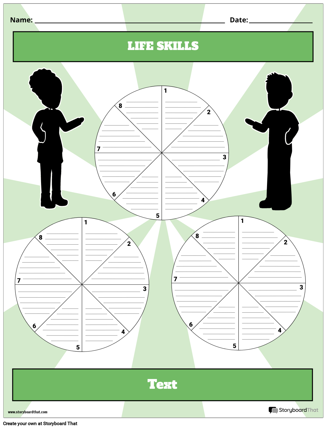 Life Skills Worksheets Create With Storyboard That 2025 
