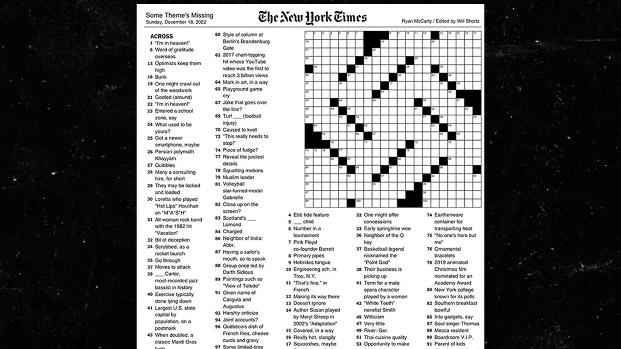 New York Times Dragged After Crossword s Swastika Shape During