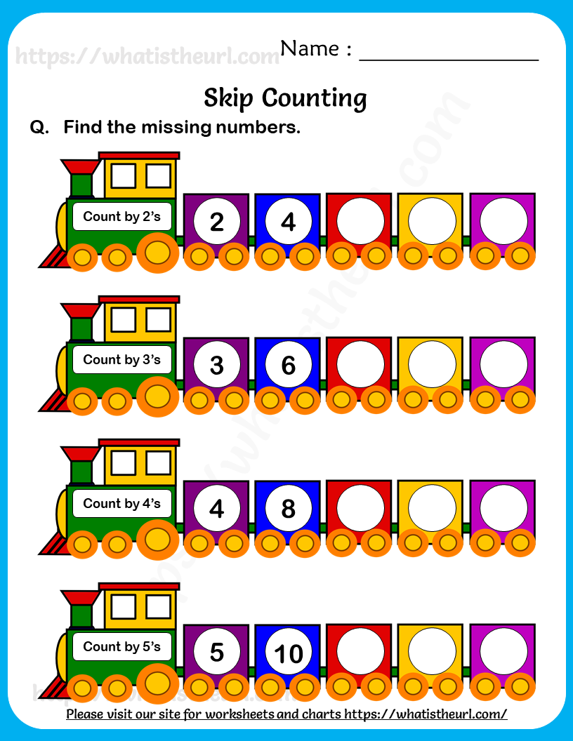 Skip Counting Worksheets For Grade 2 Your Home Teacher