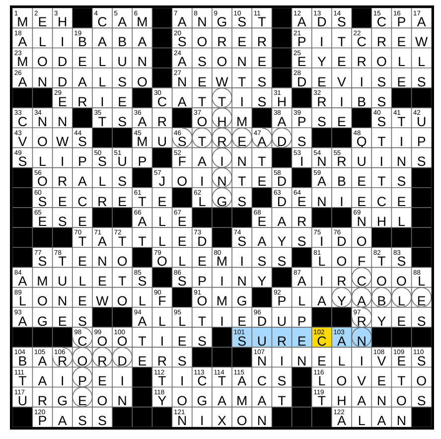 Sunday January 12 2025 Diary Of A Crossword Fiend
