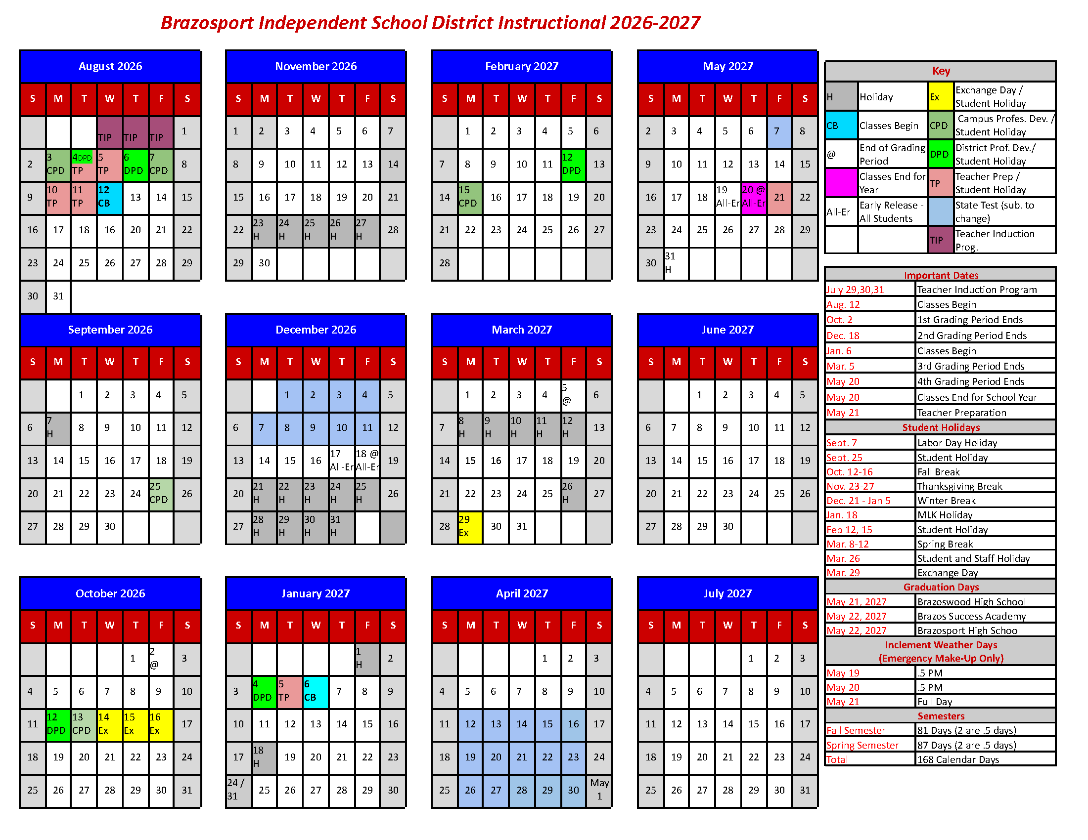 2026 2027 Calendar