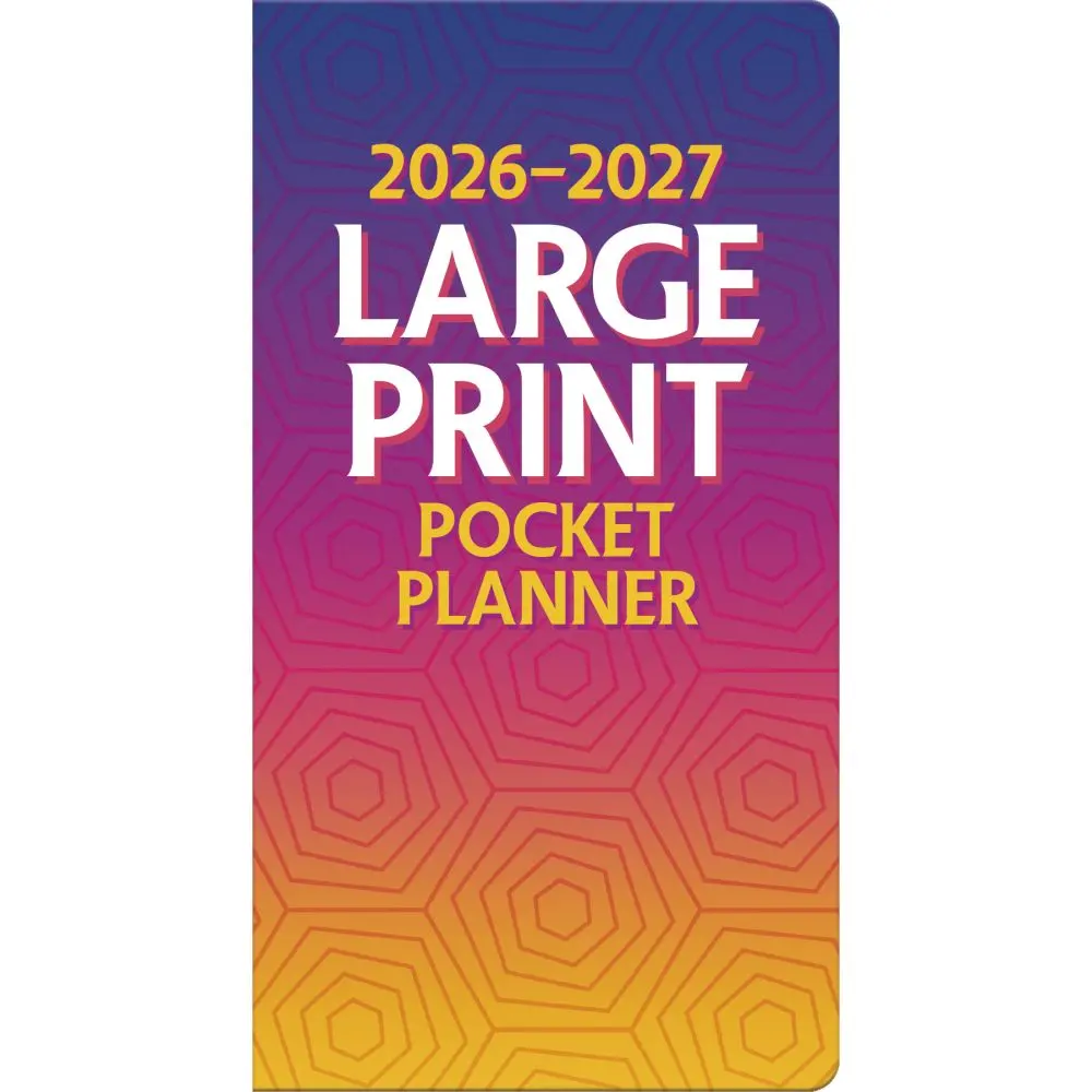Large Print Pocket 2026 Planner