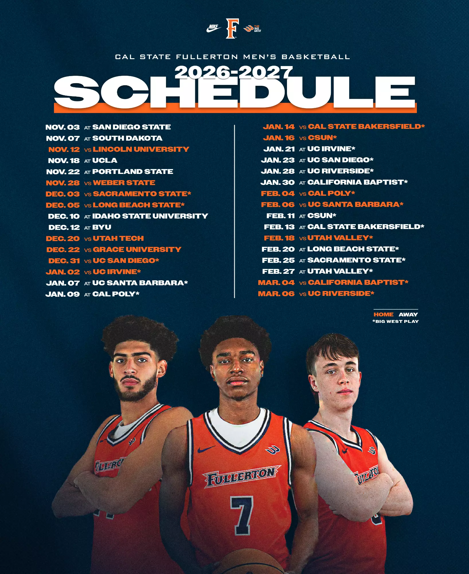 Mens Basketball Mens Basketball Announces 2026 27 Schedule aspx