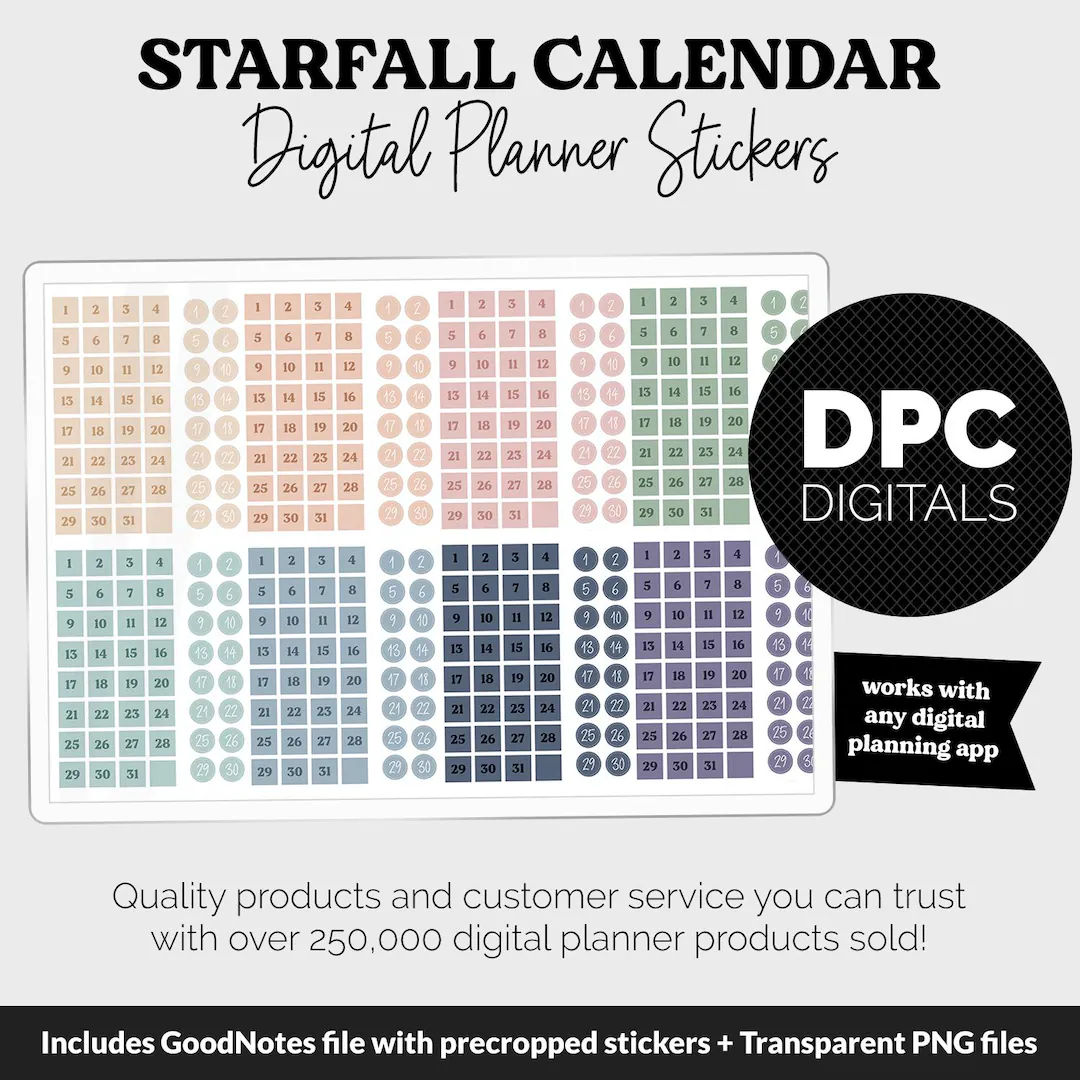 Starfall Calendar Essentials Digital